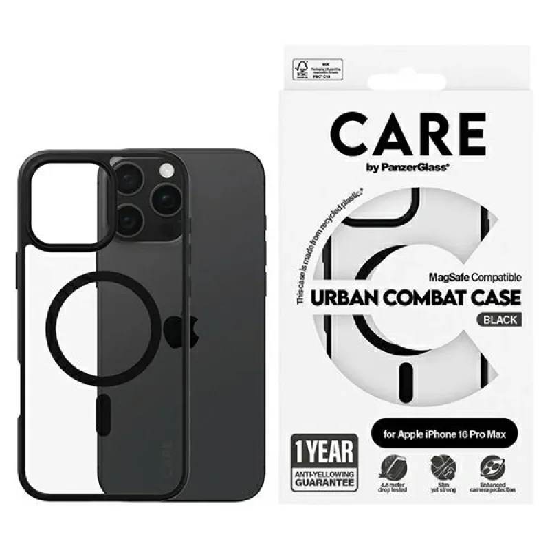 CARE by PanzerGlass Flagship Urban Case iPhone 16 Pro Max 6,9" MagSafe 1360