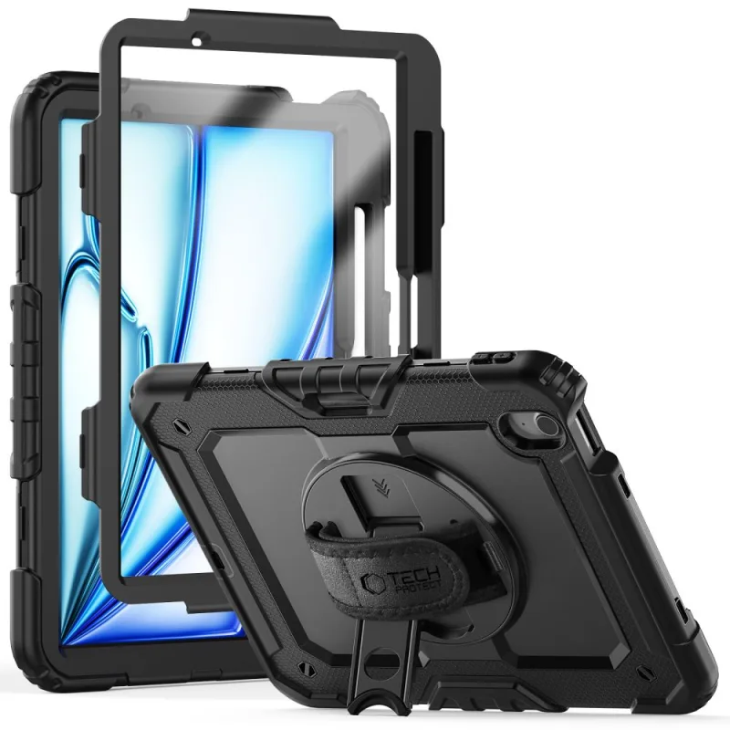 Puzdro Tech-Protect Solid360 iPad Air 11" 2024 – čierne