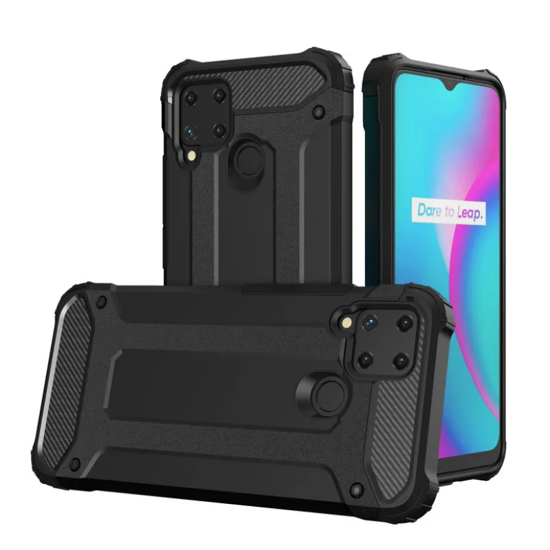 Kryt Hybrid Armor pre pancierové hybridné puzdro Realme 10 5G / Realme 9i 5G čierne