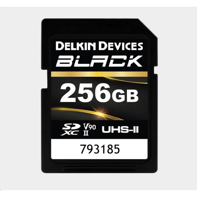Delkin SDXC BLACK Rugged UHS-II R300/ W250 (V90) 256GB (new) DSDBV90256BX