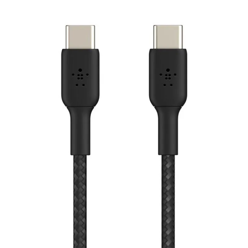Belkin kábel Boost Charge Braided USB-C to USB-C 2m - Black