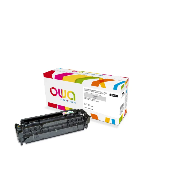 OWA Armor toner kompatibilný s HP CF380X, 4400st, čierna/ black K15749OW