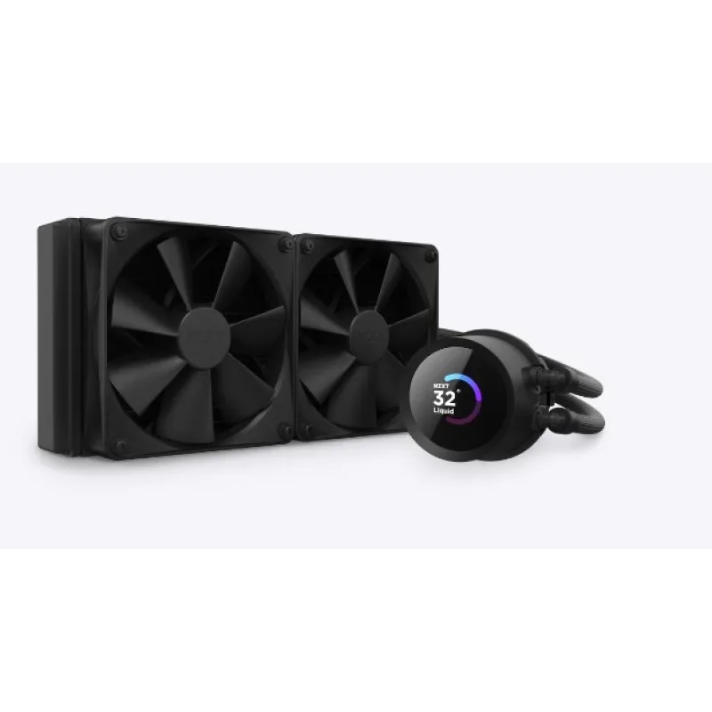 NZXT vodní chladič Kraken 280 / 2x140mm fan / LCD disp. / 6 let…
