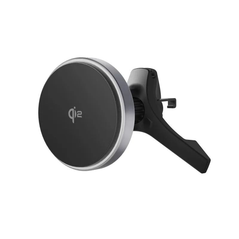 Epico UltraDrive Qi2 Alu Mag+ bezdrôtová nabijačka do auta ED70 - čierna