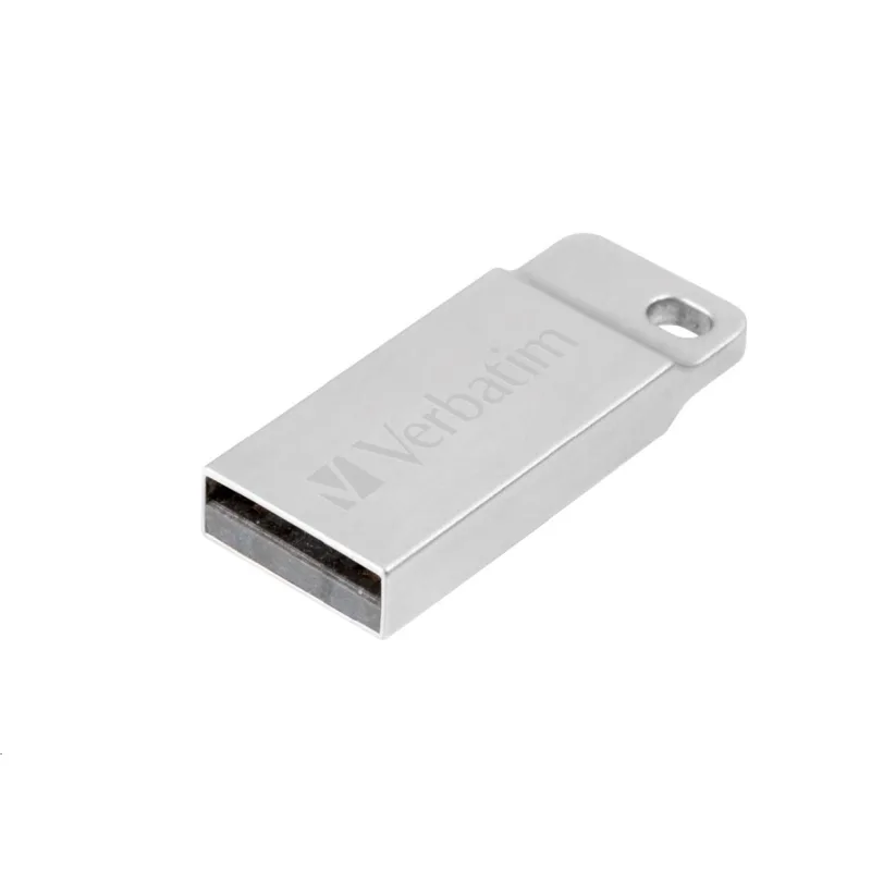 VERBATIM Flash Disk 64GB Metal Executive, USB 2.0, strieborná 98750