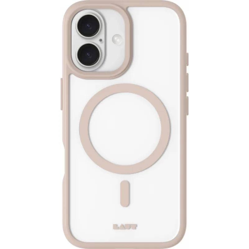 Puzdro Laut Huex Protect MagSafe pre iPhone 16 - béžové