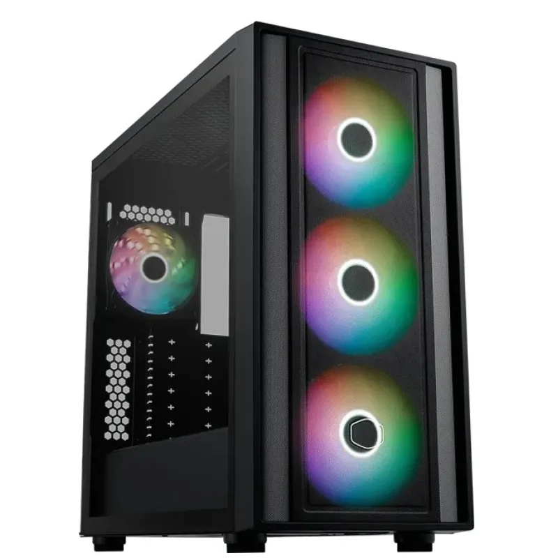 COOLER MASTER case MasterBox 600, ATX, Mid Tower, black