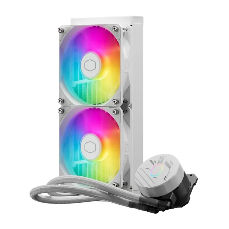 COOLER MASTER Liquid cooler CPU MasterLiquid ML240L Core ARGB White