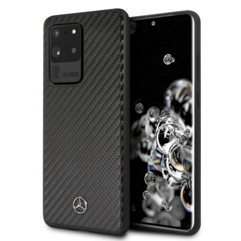 Puzdro Mercedes Dynamic pre Samsung Galaxy S20 Ultra - čierne