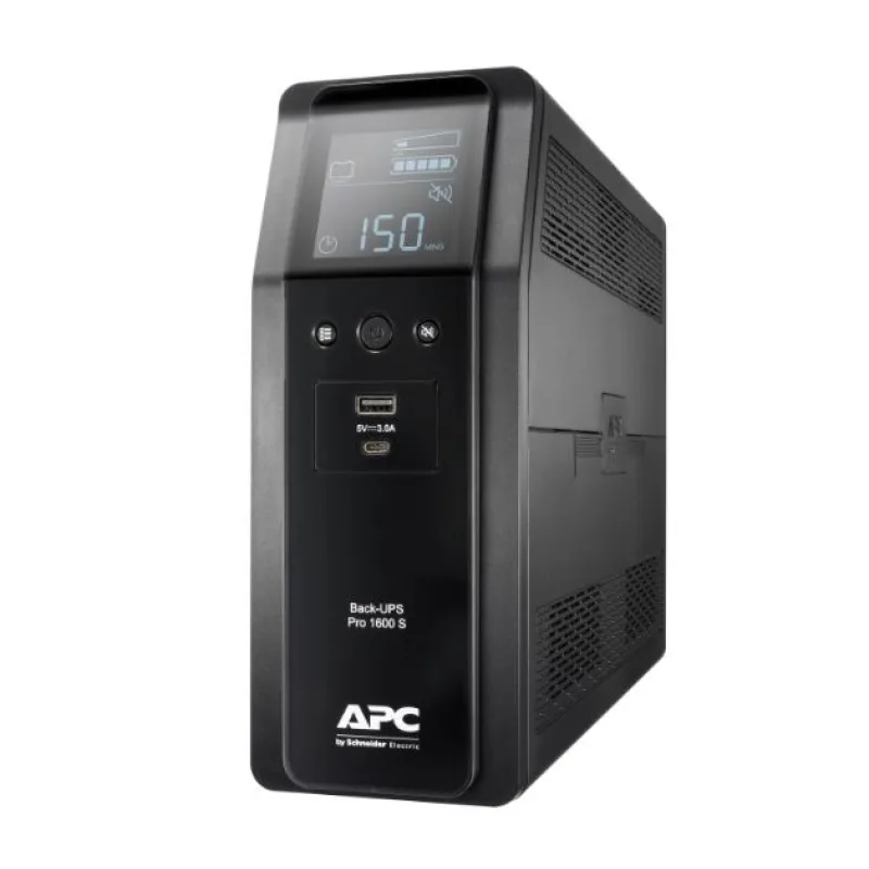 APC Back UPS Pro BR 1600VA, Sinewave, 8 Outlets, AVR, LCD interface…