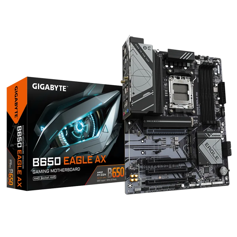 Gigabyte B650 EAGLE AX, AMD B650, AM5, 4xDDR5, ATX