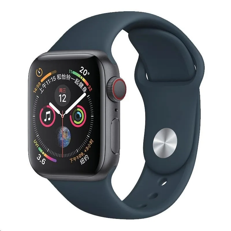 COTECi silikonový sportovní náramek pro Apple watch 42 / 44 mm tmavě…