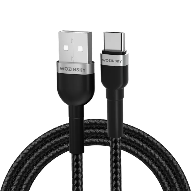 Wozinsky WNBAC1 kábel USB-A / USB-C 2,4A 1 m - čierny
