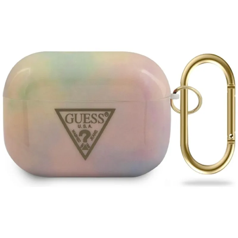 Guess GUACAPTPUMCGG01 kryt AirPods Pro ružový/ružový Tie & Dye Collection