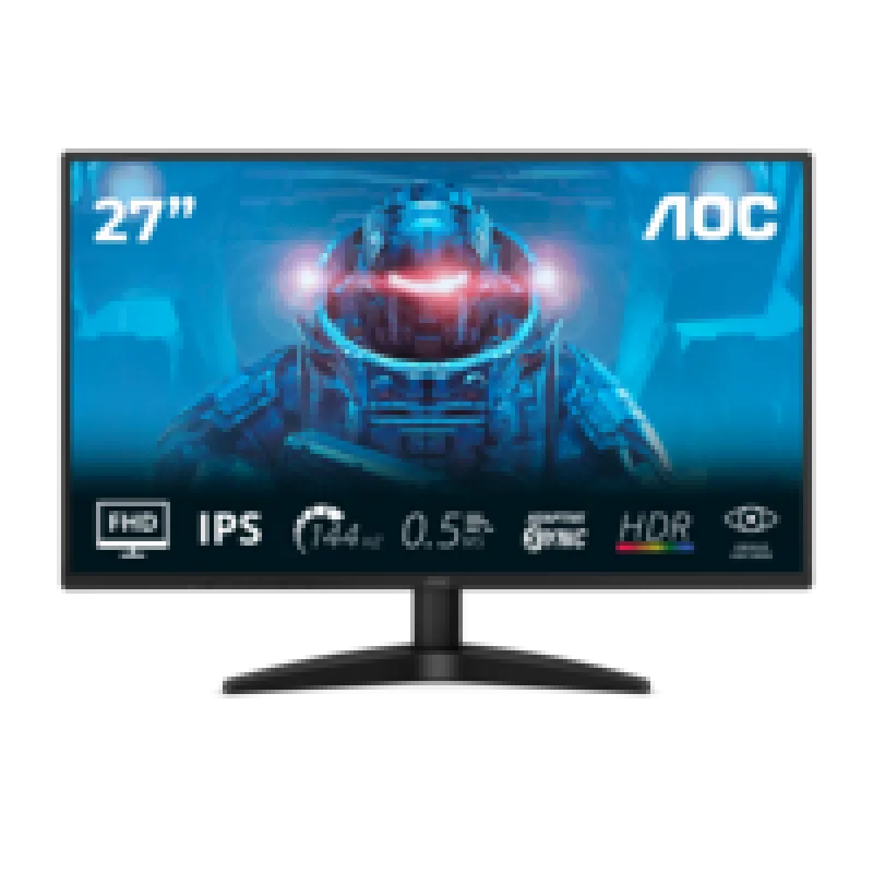 AOC 27B36X 27" IPS 1920x1080 1500:1 4ms 300cd DP HDMI čierny 144Hz 27B36X