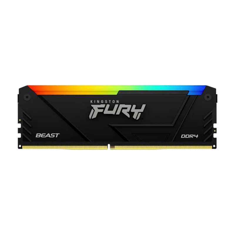 KINGSTON DIMM DDR4 16GB 3200MT/ s CL16 FURY Beast RGB, XMP KF432C16BB2A…