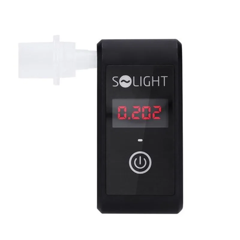 Solight alkohol tester mini, Fuel Cell, 0, 0 - 5, 0‰ BAC, citlivost 0,…