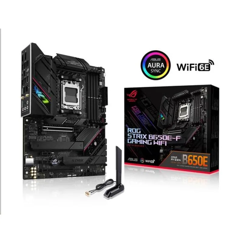 ASUS ROG STRIX B650E-F GAMING WIFI soc AM5 DDR5 B650 ATX HDMI DP 90MB1BQ0…