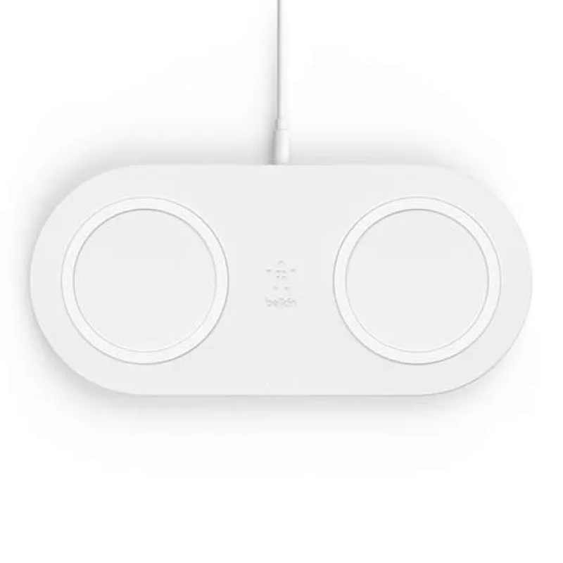 Belkin Boost Charge Dual Wireless Charging Pads 10W - White