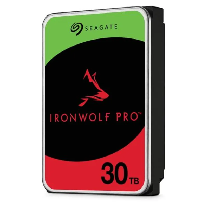 Seagate IronWolf Pro 30TB NAS HDD 7200RPM 512MB SATA 6Gbit/s ST30000NT011