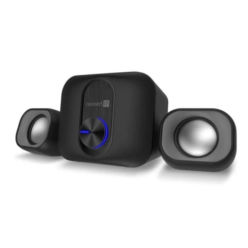 CONNECT IT Reproduktory Rumble PRO PC, 2.1, USB, 3, 5mm, černá CSP…
