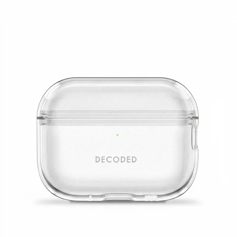 Decoded puzdro Silicone AirCase pre Apple Airpods Pro 3 - Transparent