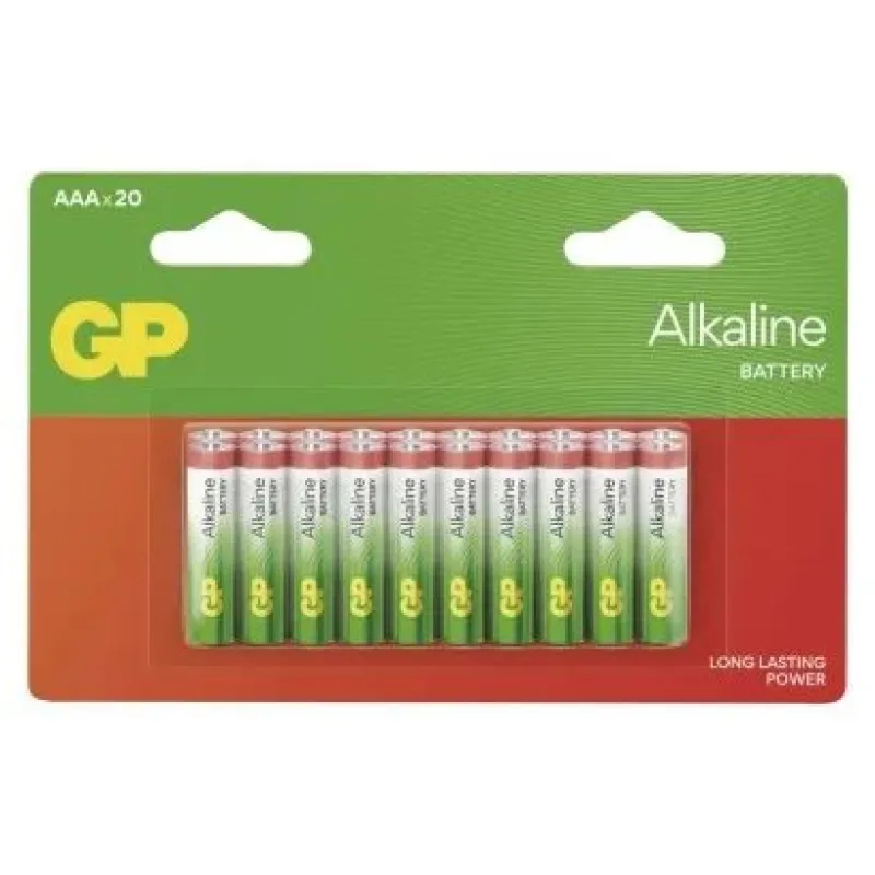 EMOS GP Alkalická batéria Alkaline LR03 (AAA), 20 ks B0412L