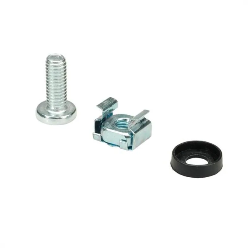 Value 19" Montážna sada M6 skrutiek (16mm), matiek a podložiek…