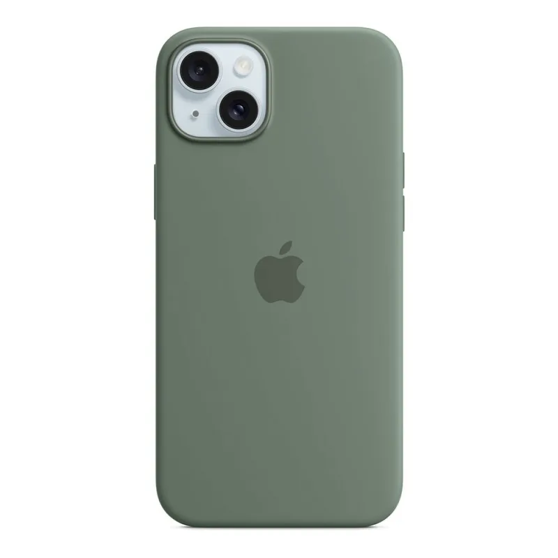 iPhone 15 Plus Silicone Case with MagSafe - Cypress