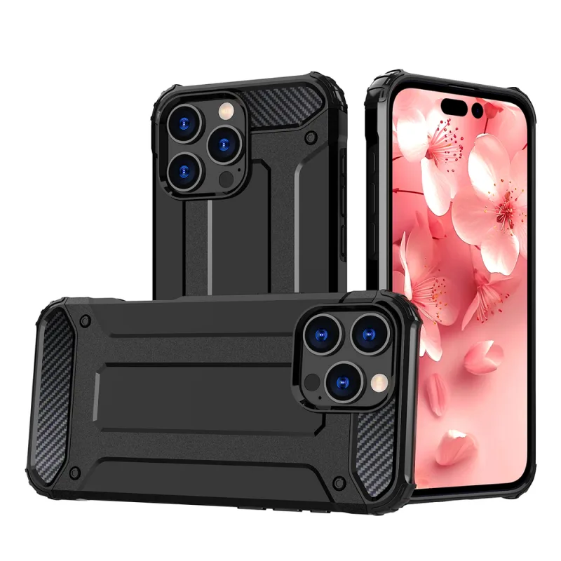 Kryt Hybrid Armor iPhone 16 Pro Max – čierny