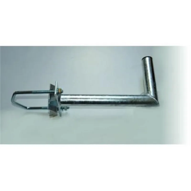 Držák antény na stožár do průměru 120mm s vinklem, žárový zinek, délka…