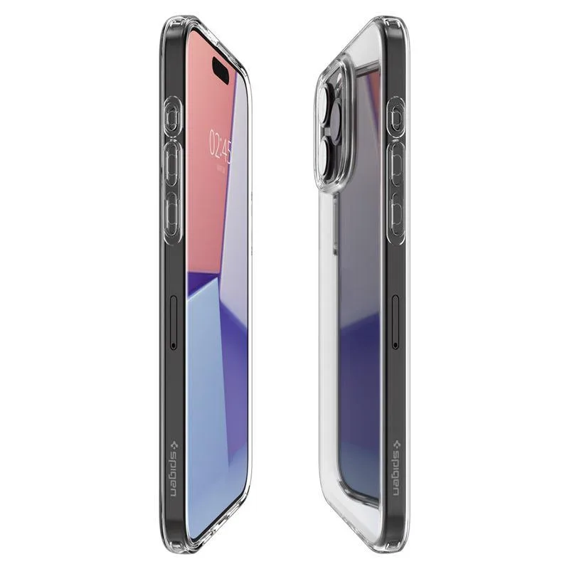 Puzdro Spigen Crystal Flex pre iPhone 15 Pro – priehľadné