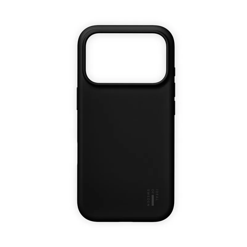iDeal Silicone Case MagSafe iPhone 17 Pro Black