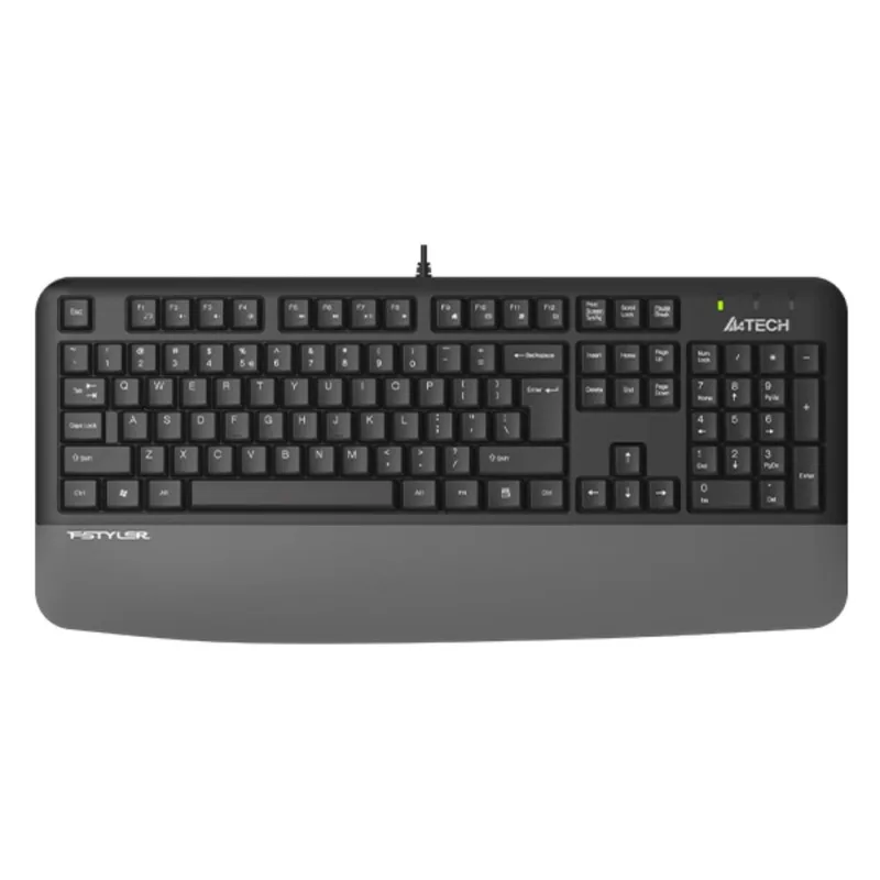 A4tech FK20, multimediální kancelářská klávesnice, CZ/ US, USB, šedá…