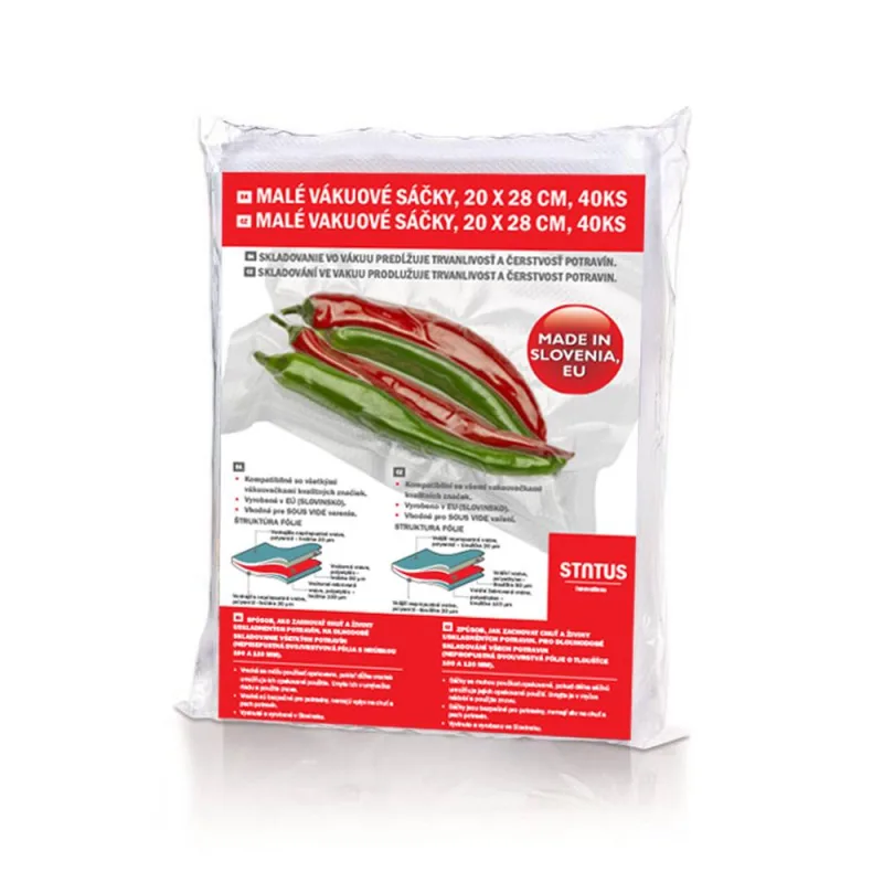 Vákuové sáčky PREMIUM 20 x 28cm 40 ks 176211 STA 176211