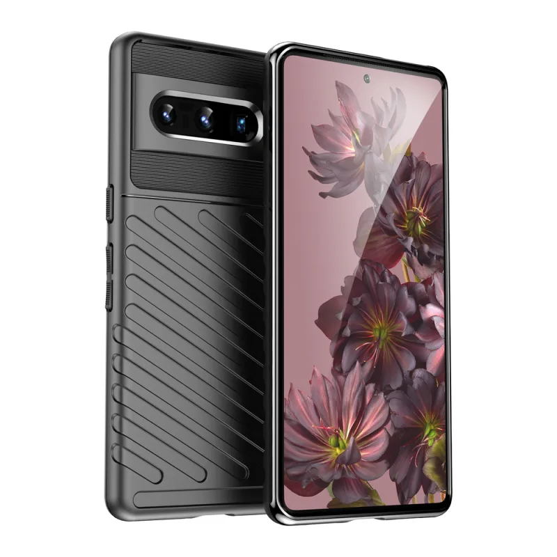 Flexibilný pancierový kryt Thunder Case pre Google Pixel 7 Pro čierny
