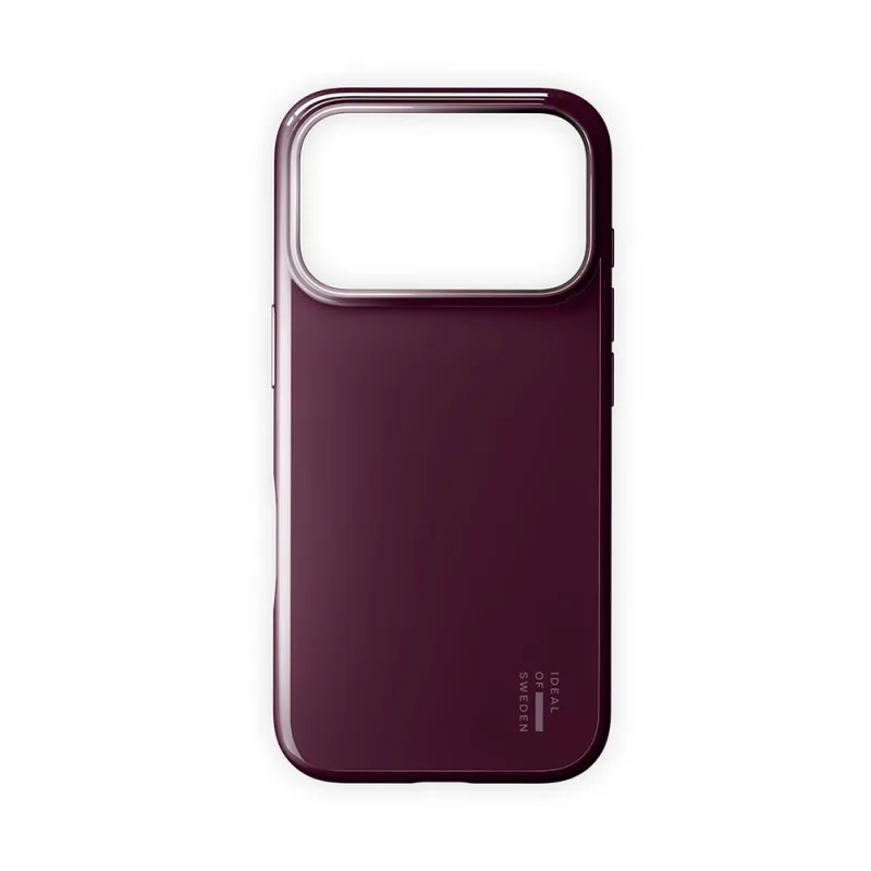 iDeal Slim Case MagSafe iPhone 17 Pro Glossy Cherry