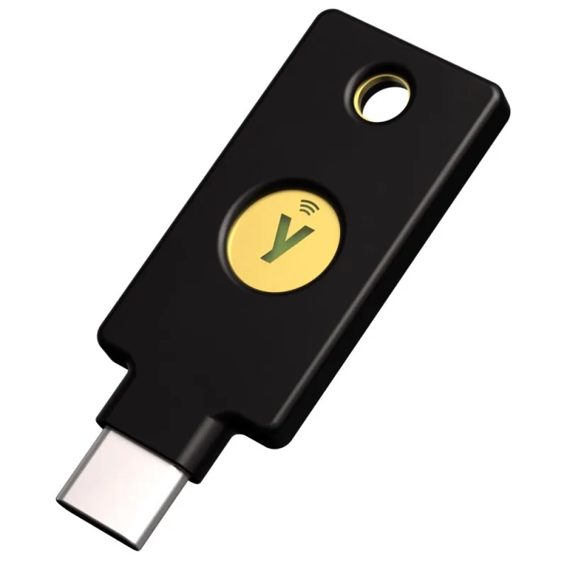 Security Key C NFC - USB-C, podporující vícefaktorovou autentizaci (NFC)…