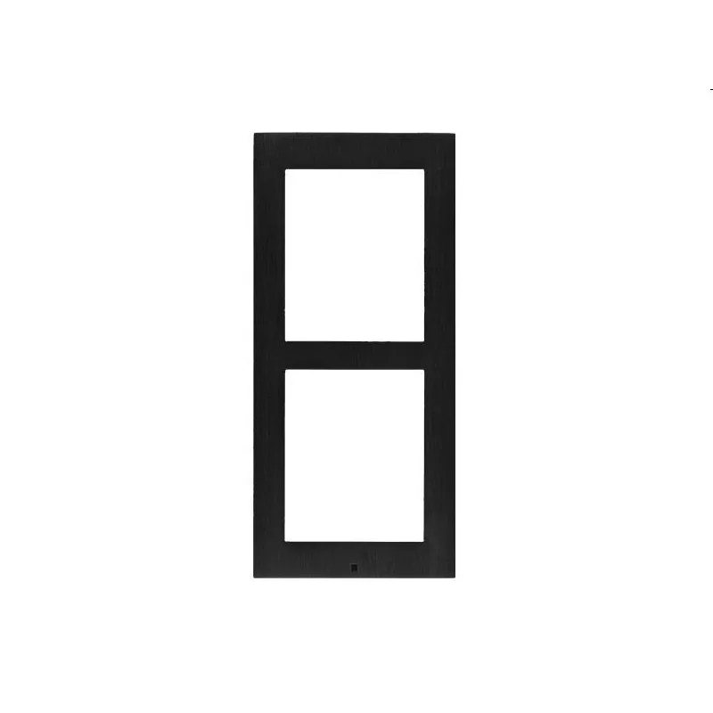 2N® IP Verso - Rám pro instalaci na povrch, 2 moduly - černý 9155022B