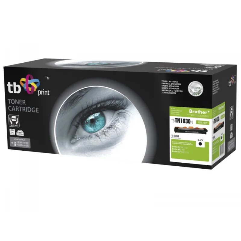 Toner TB kompatibilný s Brother TN1030 100% new TB-TN1030N