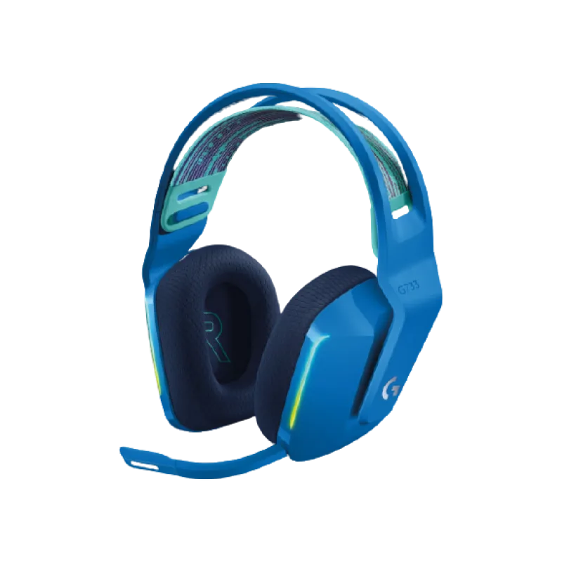 Logitech® G733 LIGHTSPEED Wireless RGB Gaming Headset - BLUE 981-000943