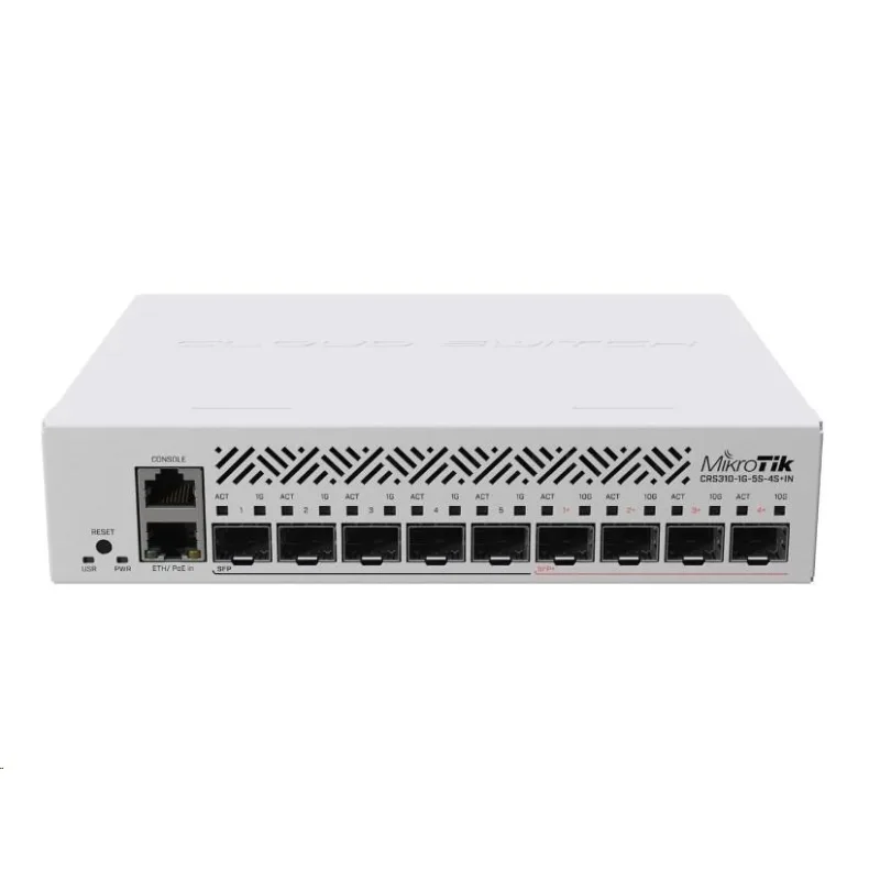 MikroTik Cloud Router Switch CRS310-1G-5S-4S+IN CRS310-1G-5S-4S+IN