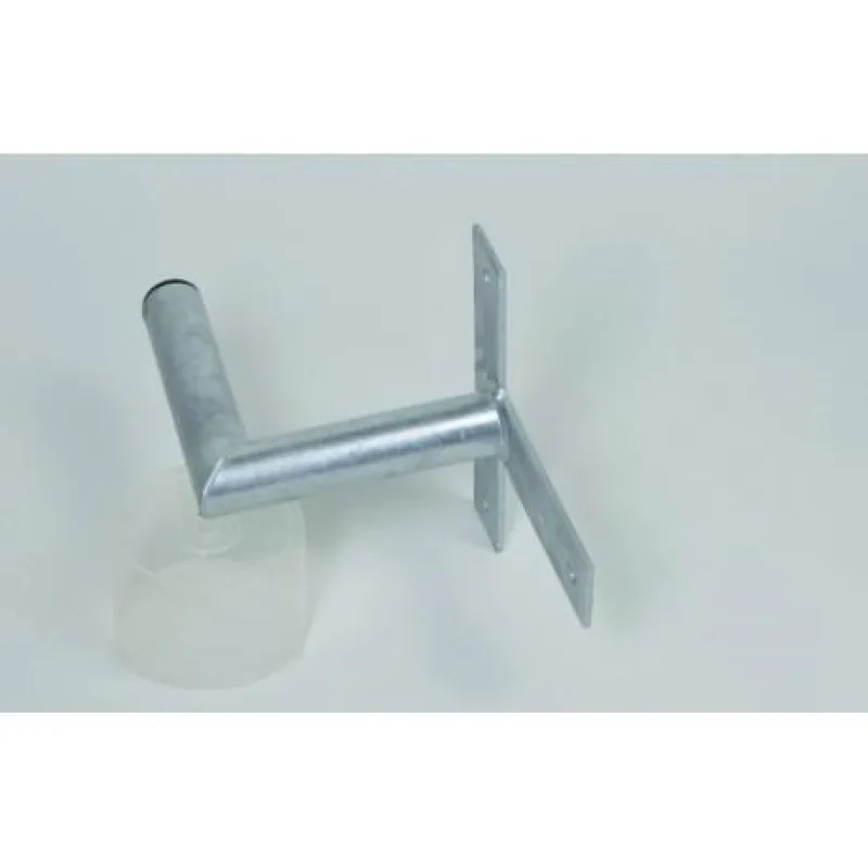 Držák antény na zeď, tvar T, žárový zinek, délka 20cm K20T42Z