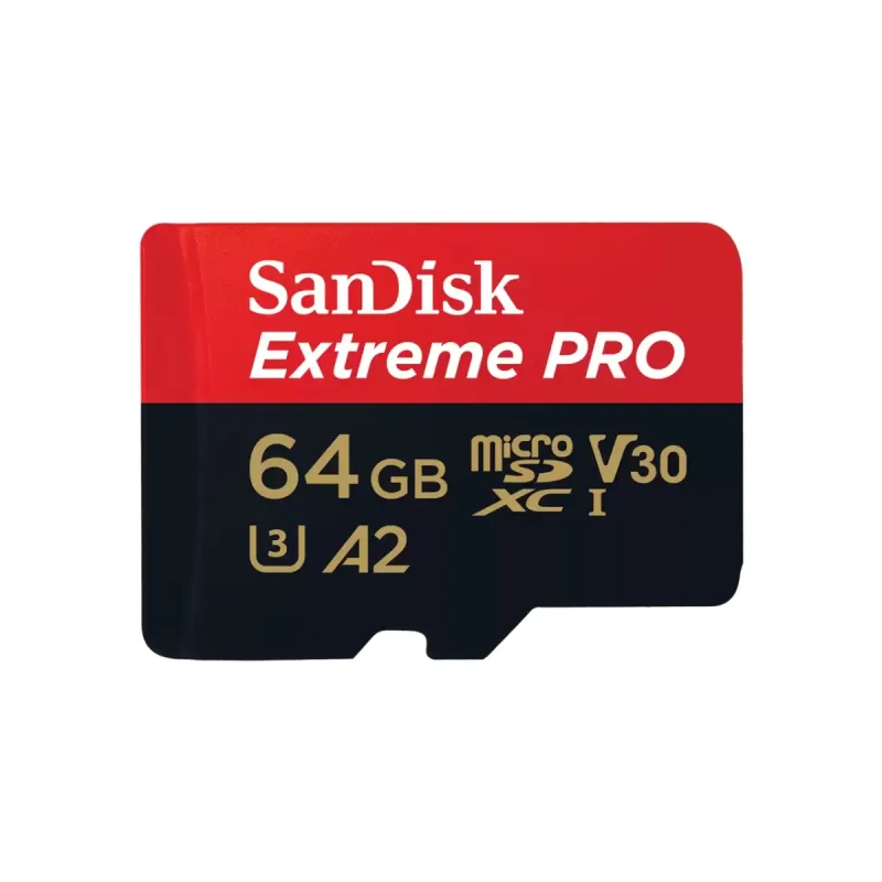 SanDisk Extreme PRO/ micro SDXC/ 64GB/ UHS-I U3 / Class 10/ + Adaptér…