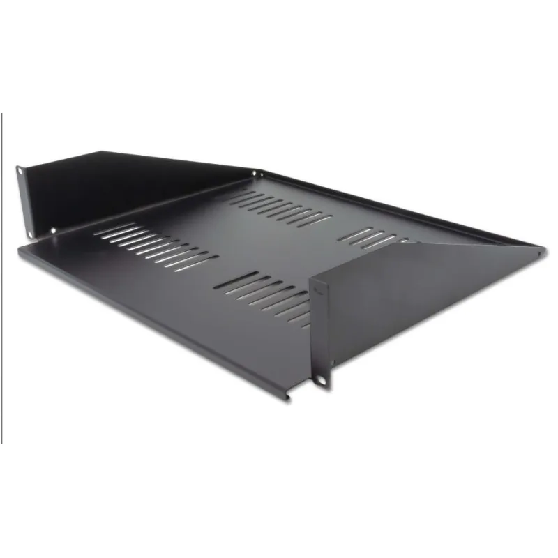 XtendLan 19" předsunutá police s perforací 2U/ 400mm, nosnost 25kg, …