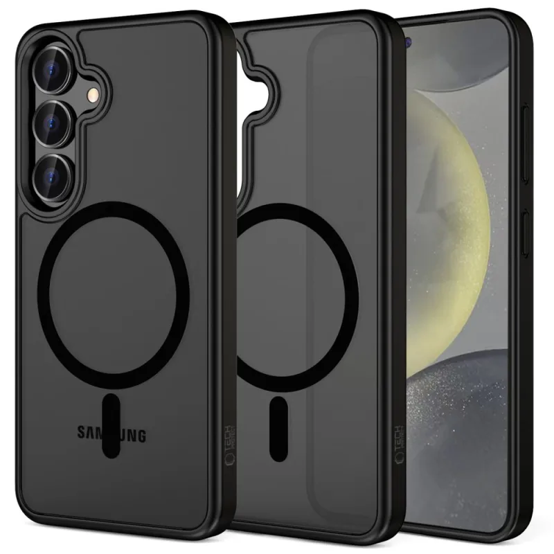 Puzdro Tech-Protect MagMat MagSafe pre Samsung Galaxy S25+ – čierne