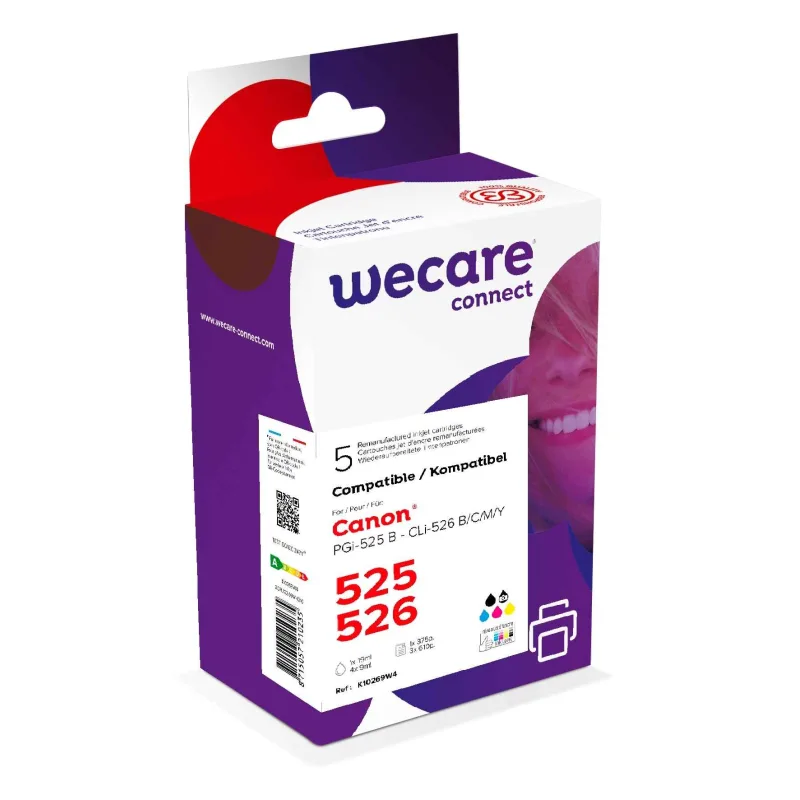 WECARE ARMOR kazeta pre CANON iP 4850 Set black/ black+C+M+Y+K…