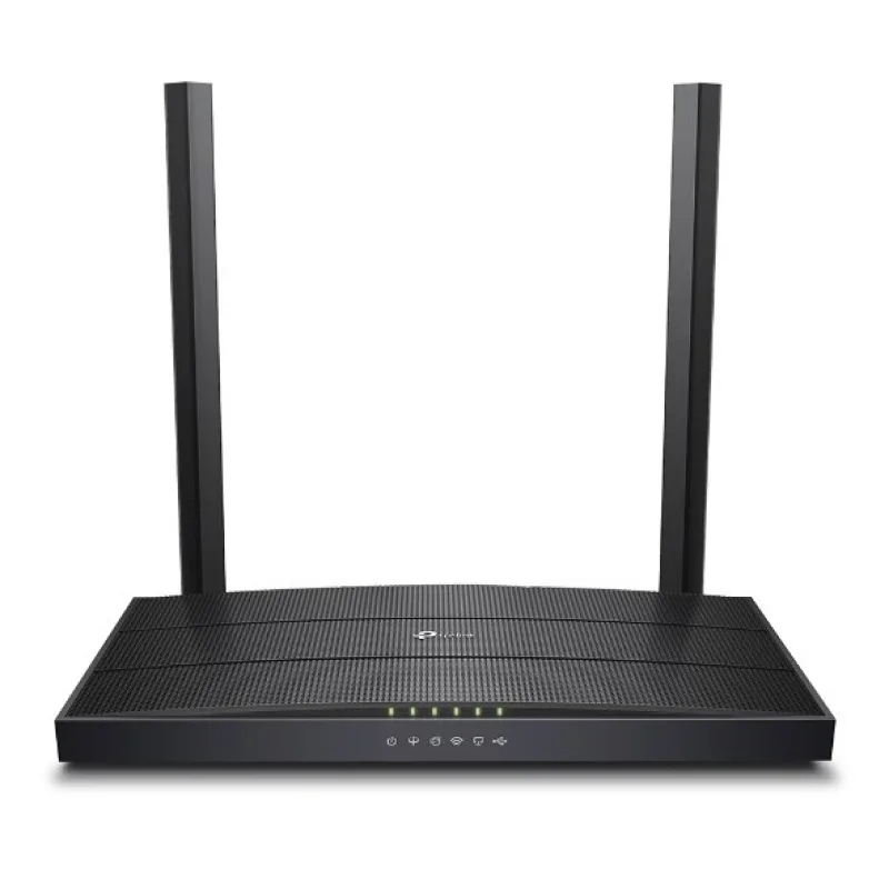 tp-link Archer VR400, VDSL/ADSL Dualband Wireless Modem/Router, 1200Mbit/s, 802.11ac/a/b/g/n, 1x Wan, 3x LAN, 1x USB 2.0