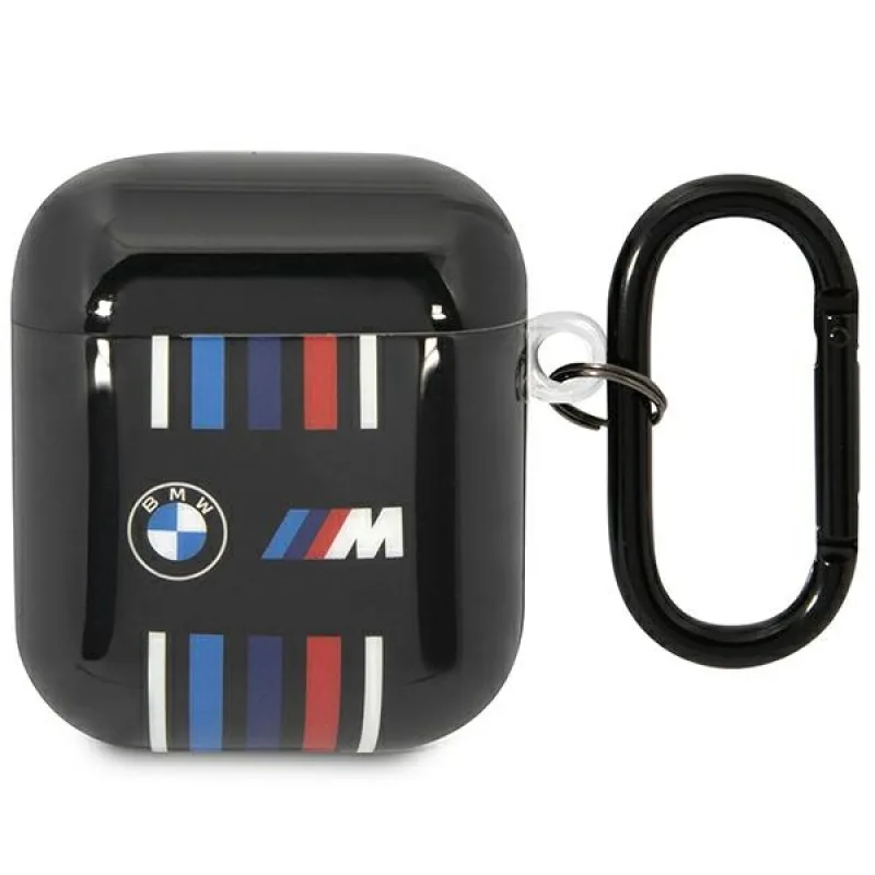BMW BMA222SWTK AirPods 1/2 kryt black/black Multiple Colored Lines