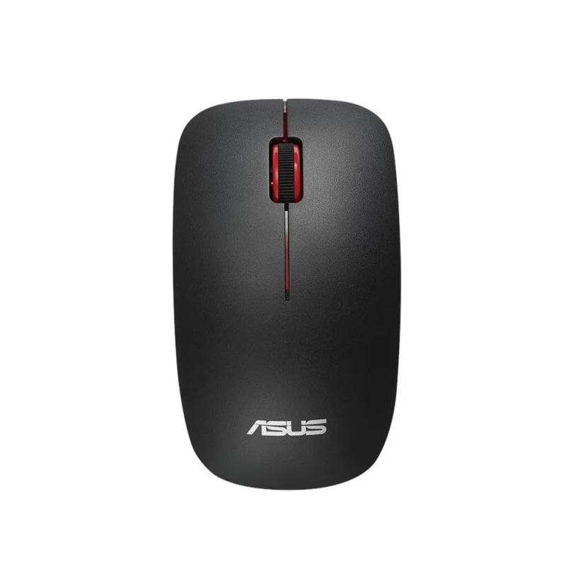 ASUS WT300/ Cestovná/ Optická/ 1 600 DPI/ Bezdrôtová USB/ Čierna-červená…